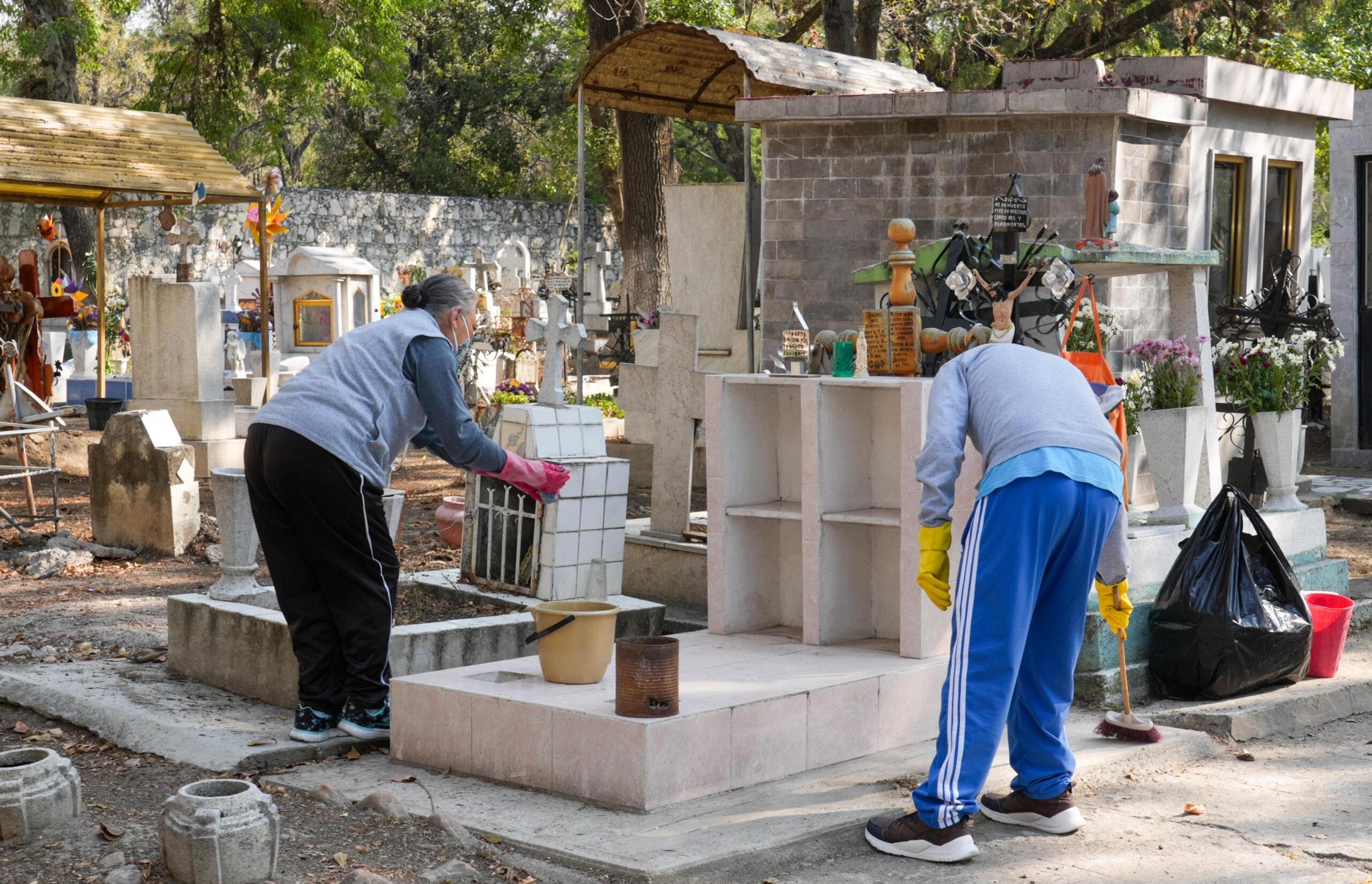 Operativo en Panteón Municipal