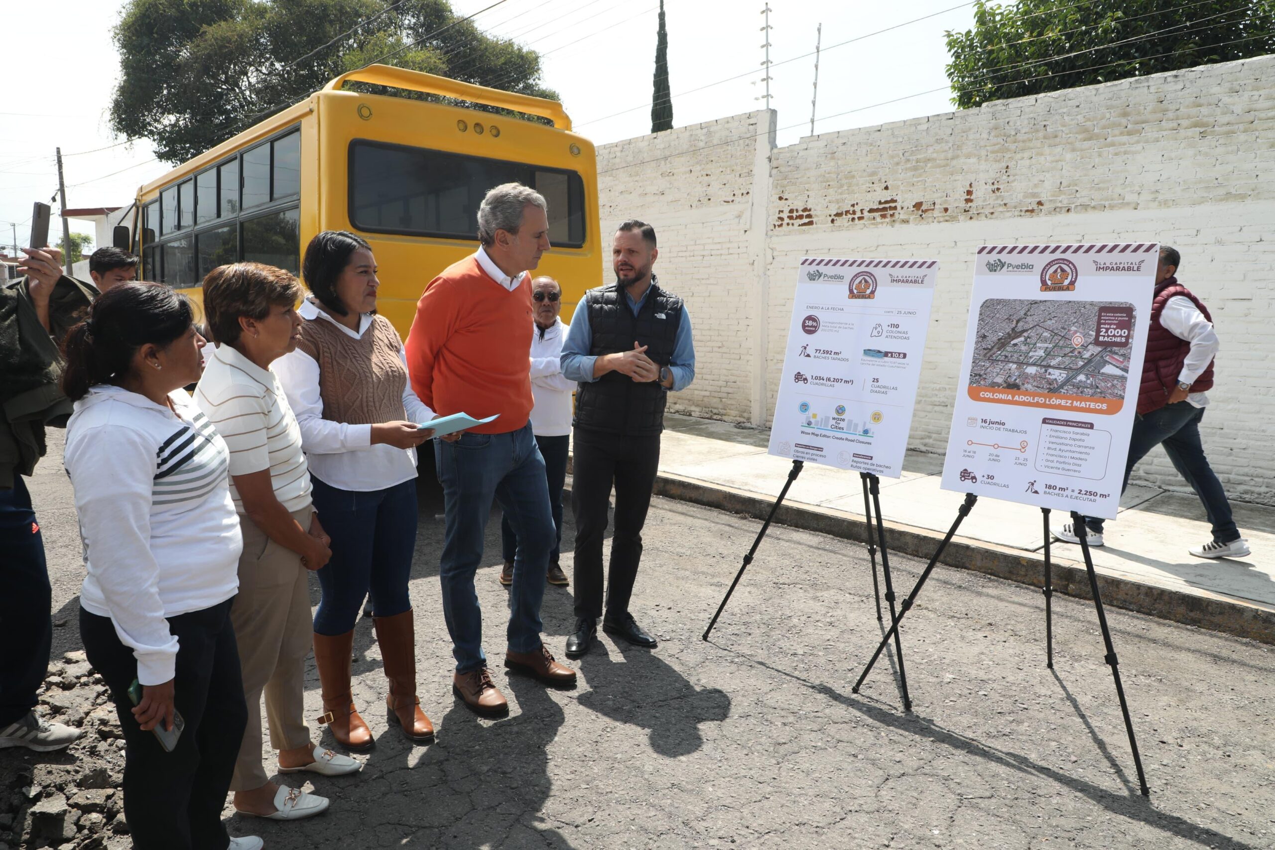 Pepe Chedraui y plan de bacheo 2026