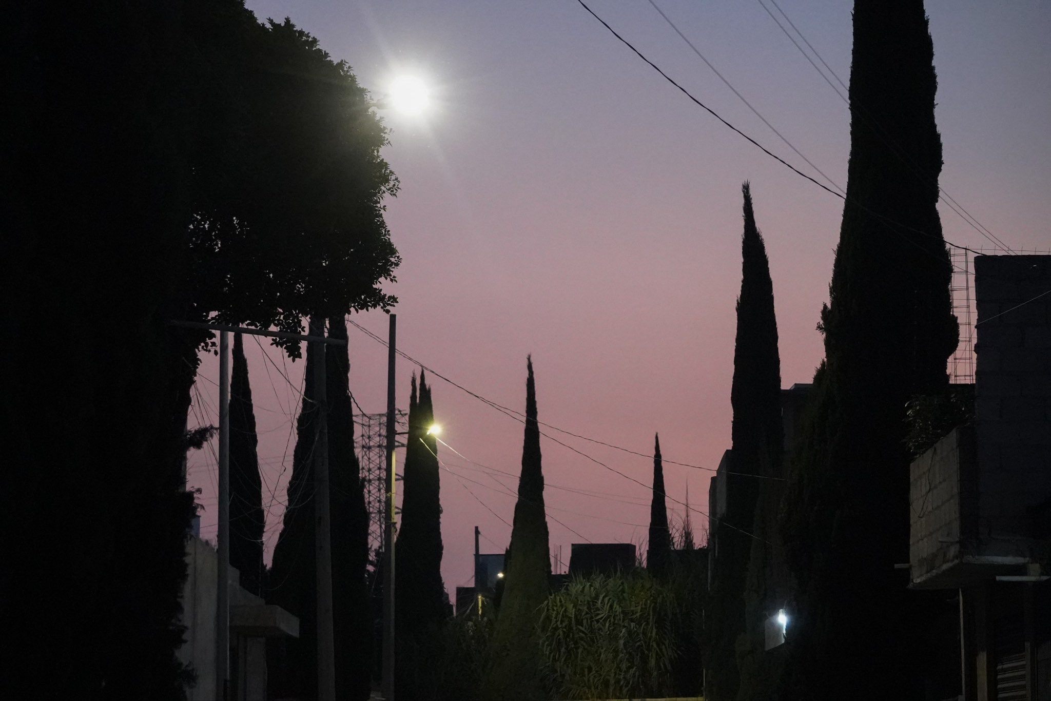 Luminarias en Puebla