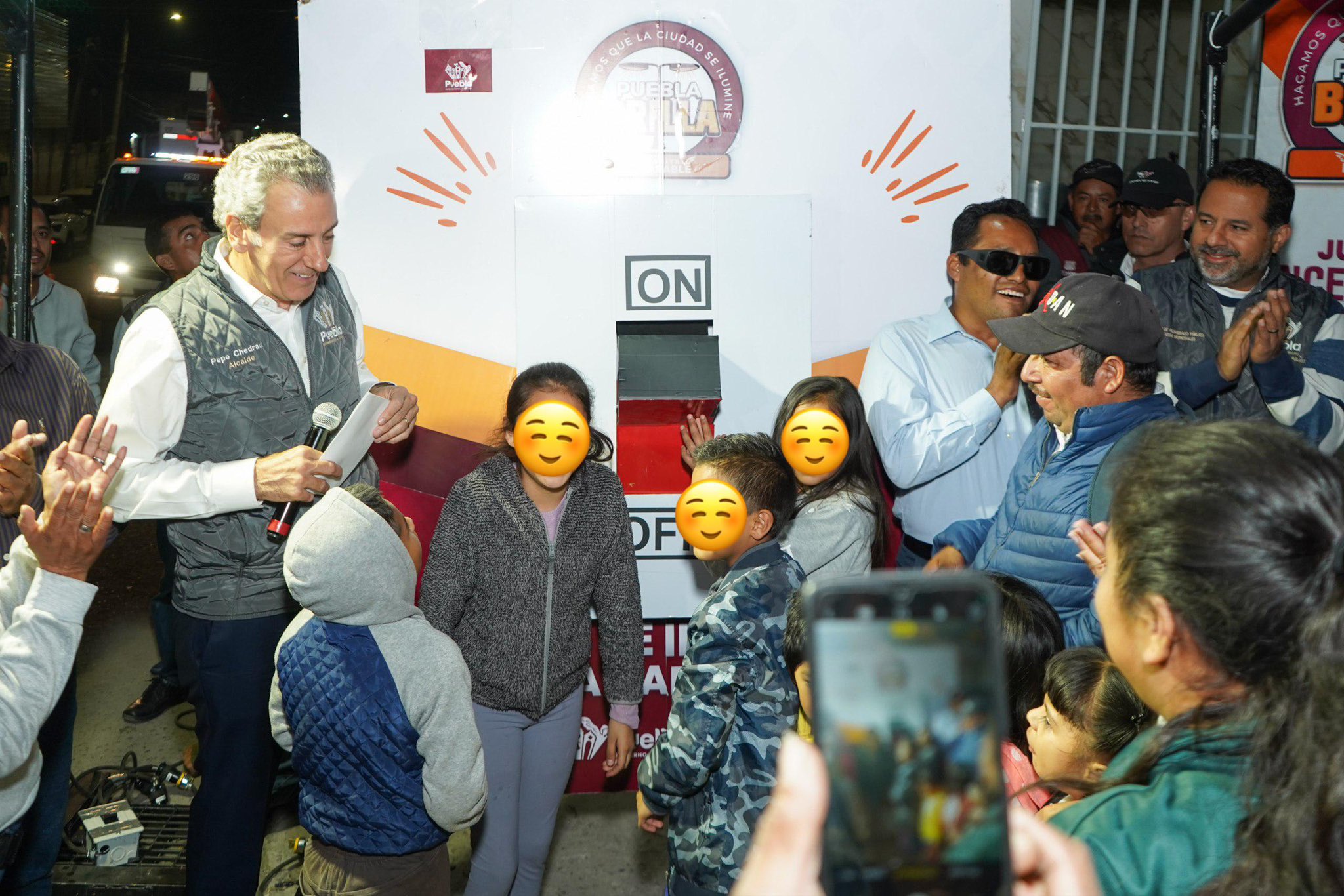 Pepe Chedraui en Santa Lucía