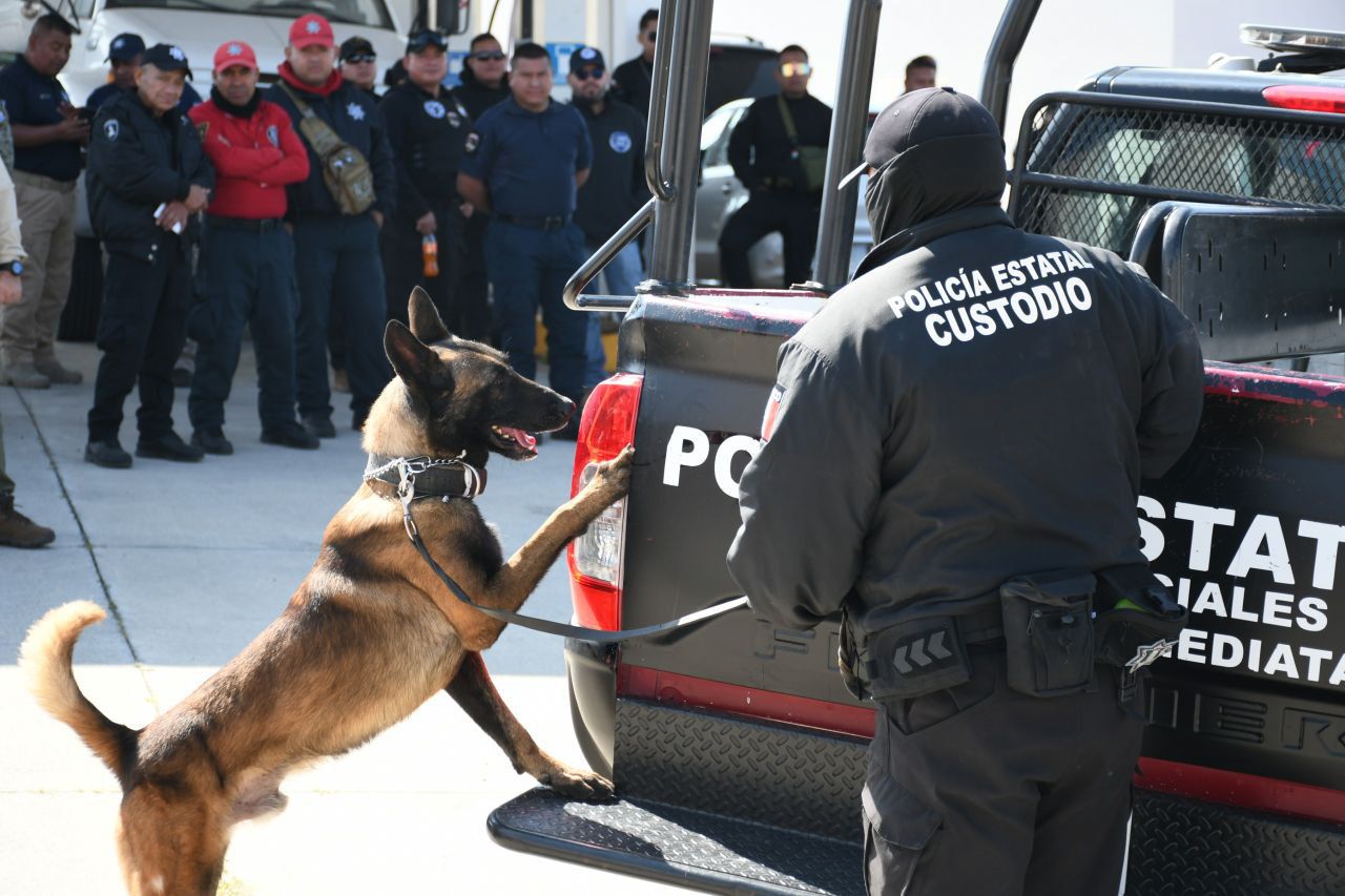 Pepe Chedraui destaca avances de la Unidad Canina en la capital poblana