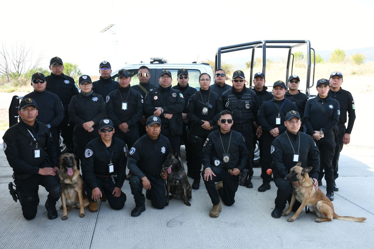 Pepe Chedraui destaca avances de la Unidad Canina en la capital poblana